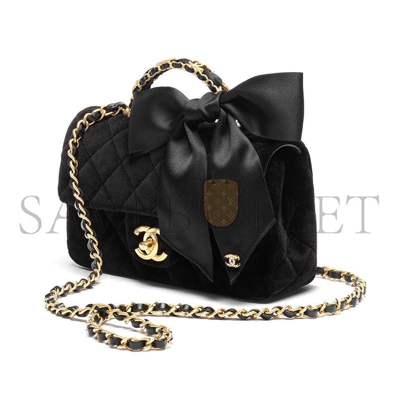 CHANEL MASTER MINI FLAP BAG WITH TOP HANDLE AS5875 (20*13*6cm)